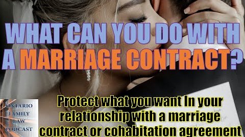33 -The Law of Marriage Contracts and Cohabitation Agreements