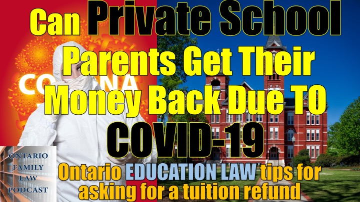 COVD19 - Tuition Refund Podcast