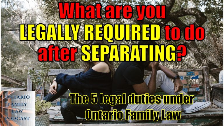 79. What Am I Legally Required To Do First After Separating?