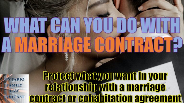 63. What Can You Do With A Marriage Contract?