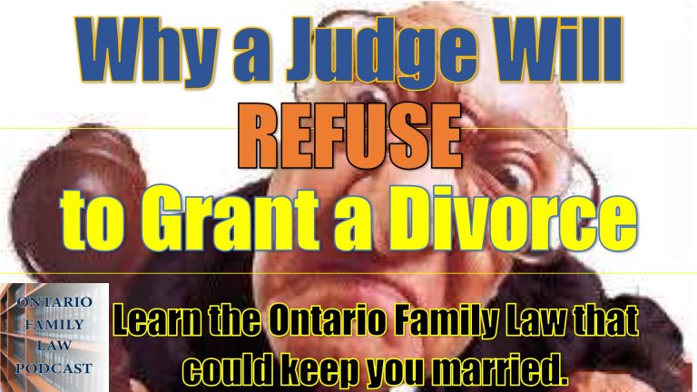72. Why a Judge Might Refuse to Grant Your Divorce
