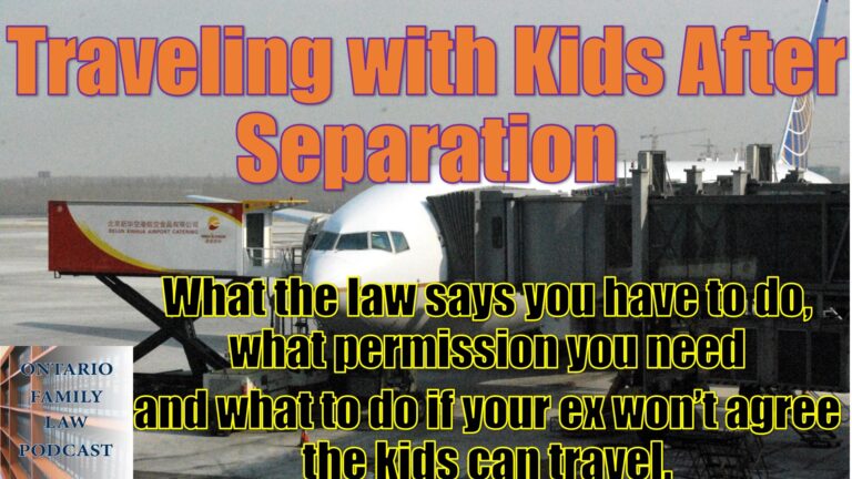 74. Travelling with Kids After Seperation