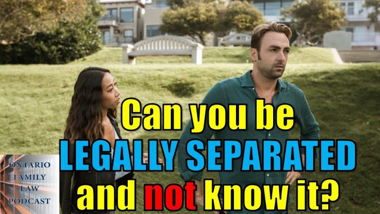 88 – Can You Be Legally Separated and Not Know It?