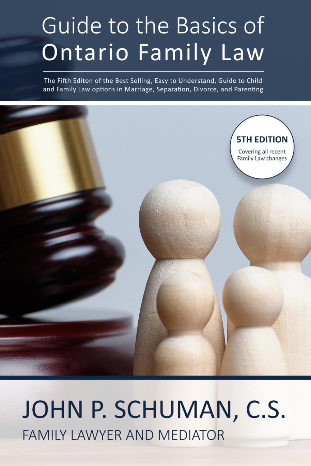 Guide to the Basics of Ontario Family Law 5th Edition book cover